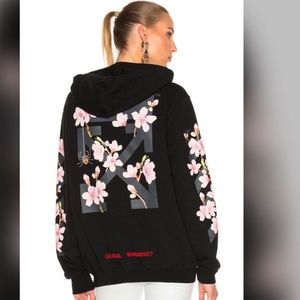 Off White Global Warming Hoodie | Large